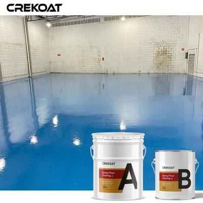 Pelapis Lantai Epoxy Industri Non Slip Adhesi Tinggi