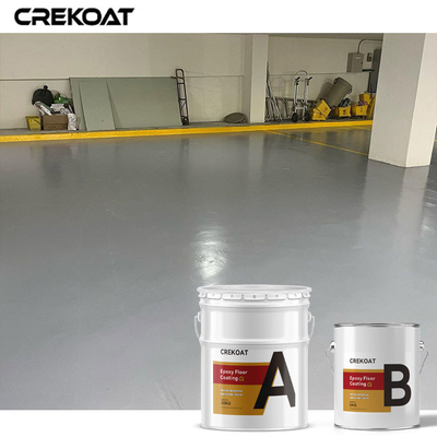 Pelapis Lantai Epoxy Industri Non Slip Adhesi Tinggi