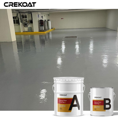 Dua Komponen Epoxy Resin Coating Cat Lantai Tahan Bahan Kimia
