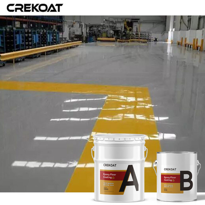 Dua Komponen Epoxy Resin Coating Cat Lantai Tahan Bahan Kimia