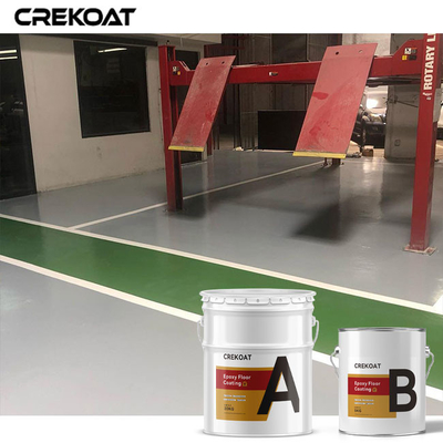 Industri Kekuatan Olahraga Permukaan Lapisan lantai epoxy industri memberikan pegangan non-slip