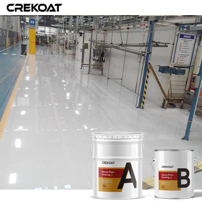 Lantai Epoxy Industri Rintisan permukaan tanpa jahitan Ruang kerja yang aman dan profesional