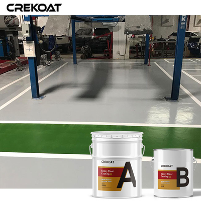 Industri Kekuatan Olahraga Permukaan Lapisan lantai epoxy industri memberikan pegangan non-slip
