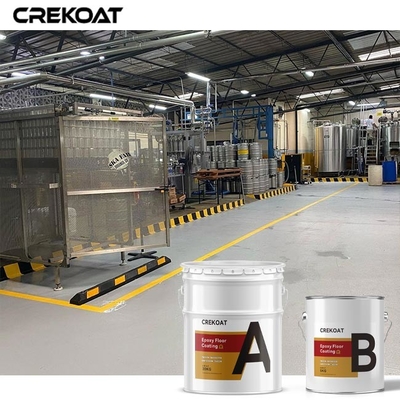 Heavy Duty White Gloss Epoxy Paint Untuk Industri Makanan Dan Minuman