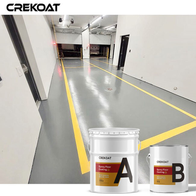 Cat Lantai Beton Glossy Anti Statis Epoxy Resin Flooring Tahan Aus