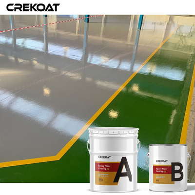 Lantai Epoxy Industri Rintisan permukaan tanpa jahitan Ruang kerja yang aman dan profesional