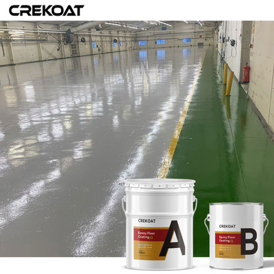 Pelapis Lantai Epoxy Tahan Air Anti Slip Mulus Untuk Pemrosesan Makanan