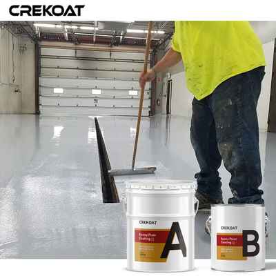 Cat Lantai Garasi Beton Self Leveling Sistem Lantai Epoxy Resin