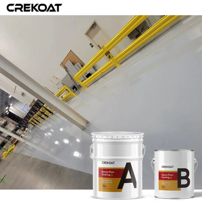 Anti Slip Seamless Industrial Epoxy Floor Coating Sistem Lantai Mudah Dibersihkan