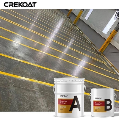 Cat lantai industri dengan VOC rendah untuk bahan kimia tahan beton