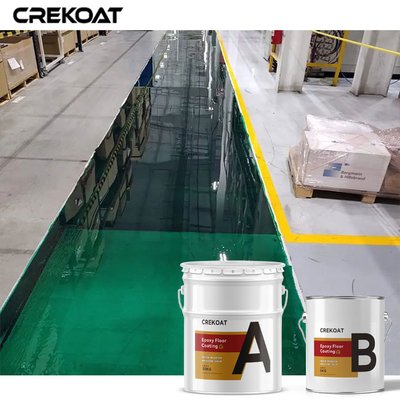 Cat lantai industri dengan VOC rendah untuk bahan kimia tahan beton