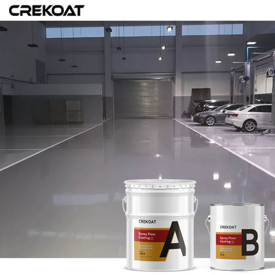 Desain tanpa jahitan Heavy Duty Industrial Epoxy Floor Coating Antistatic Disesuaikan