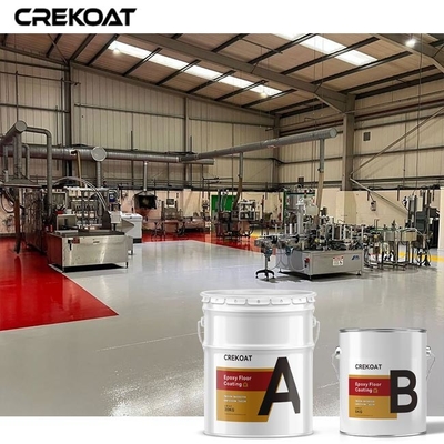 Fast Curing Non Slip Epoxy Floor Coating Pristine Gloss Di Gudang Industri
