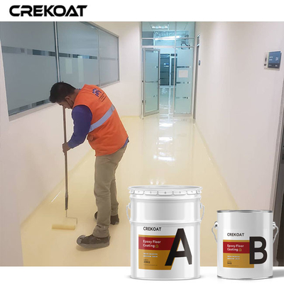 Pelapis Lantai Epoxy Anti Korosi Non Slip Sesuai VOC Organik Volatil Rendah