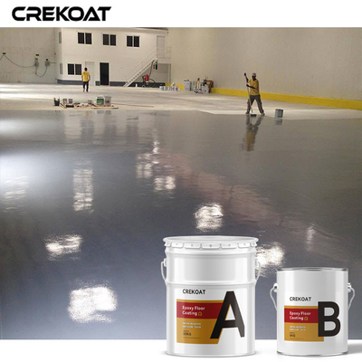 Tidak Berbau Pelapis Lantai Epoksi Industri 100% Resin Epoksi Padat
