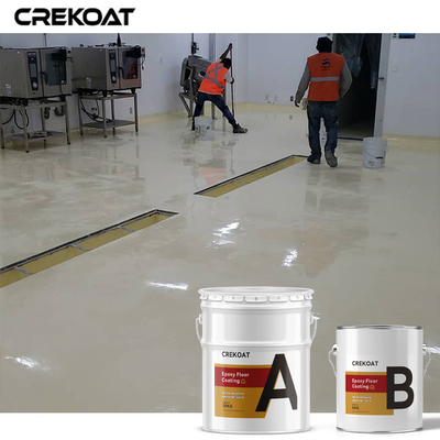 Pelapis Lantai Epoxy Tahan Benturan Non Slip Menciptakan Hasil Kilau Tinggi