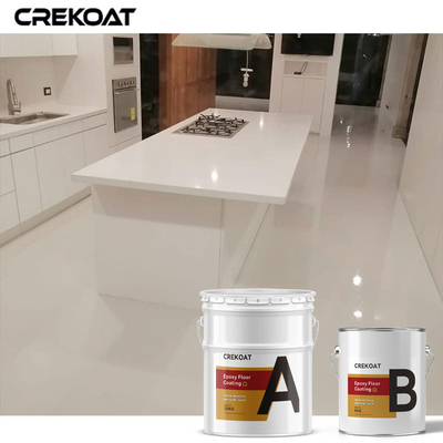 MSDS Seamless Installation Non Slip Epoxy Floor Coating Meningkatkan Traksi Dan Grip