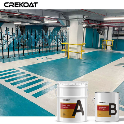 Pelapis Lantai Epoxy Non Slip Tahan Lama Tekstur Warna yang Dapat Disesuaikan