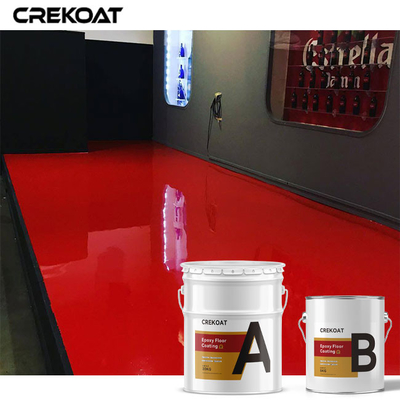 MSDS Seamless Installation Non Slip Epoxy Floor Coating Meningkatkan Traksi Dan Grip