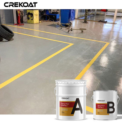 Ruang Hunian Pelapis Lantai Epoxy Non Slip Emisi Bau Rendah Ramah Lingkungan