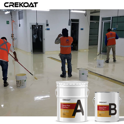 Pelapis Lantai Epoxy Non Slip Komersial Memberikan Tekstur Genggaman Yang Sangat Baik