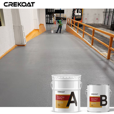 Pelapis Lantai Industri Non Slip Epoxy Untuk Garasi Gudang
