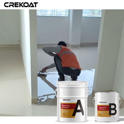 Pelapis Lantai Epoxy Non Slip Komersial Tahan Air Untuk Ruang Ritel