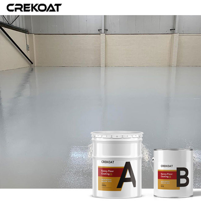 Halus Industri Pelapis Lantai Epoxy Tahan Lama Industri Kekuatan Terbukti
