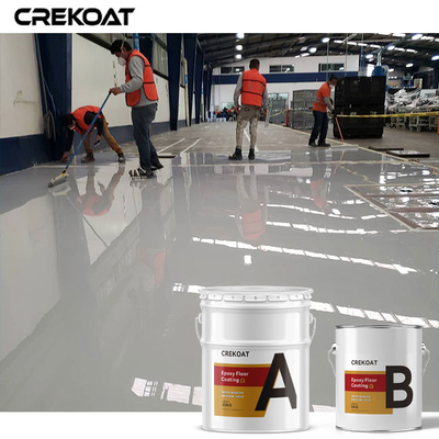 Pelapis Lantai Industri Non Slip Epoxy Untuk Garasi Gudang