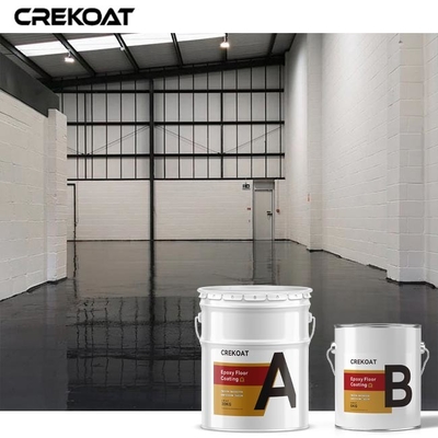 Non Slip Industrial Epoxy Floor Coating Untuk Gudang Pabrik