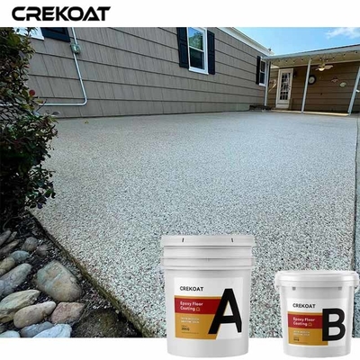 Serpihan Warna Dekoratif Pelapis Resin Epoksi Bening Untuk Dek Kolam Renang