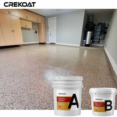 Serpihan Broadcast Pelapis Lantai Resin Epoxy Resin Primer Basecoat Topcoat