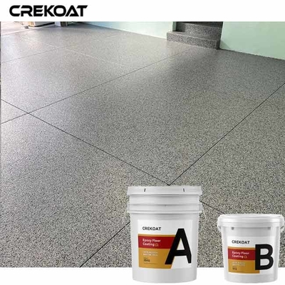 Serpihan Broadcast Pelapis Lantai Resin Epoxy Resin Primer Basecoat Topcoat