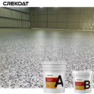 Serpihan Pelapis Lantai Epoxy Resin Anti Slip Untuk Komersial Dan Hunian