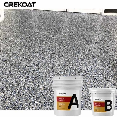 Serpihan Pelapis Lantai Epoxy Resin Anti Slip Untuk Komersial Dan Hunian