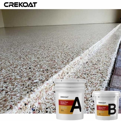 Serpihan Pelapis Lantai Epoxy Resin Anti Slip Untuk Komersial Dan Hunian