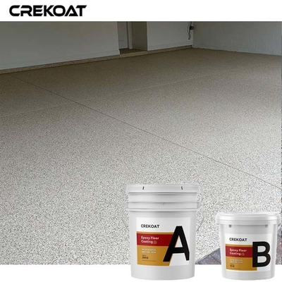 Pelapis Lantai Epoxy Resin Serpihan Dekoratif Unik Untuk Rumah Dan Industri