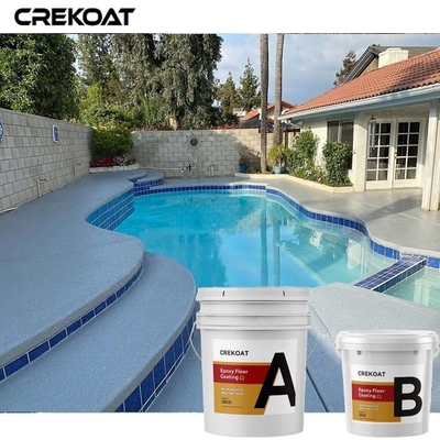Pelapis Lantai Epoxy Resin Serpihan Dekoratif Unik Untuk Rumah Dan Industri