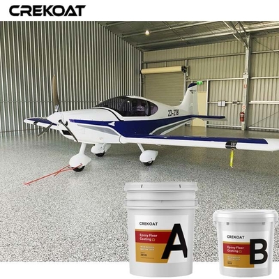 Resist Wear Tear Epoxy Resin Floor Coating Untuk Sistem Serpihan Siaran
