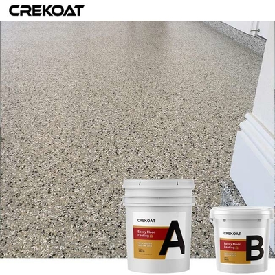 Resist Wear Tear Epoxy Resin Floor Coating Untuk Sistem Serpihan Siaran