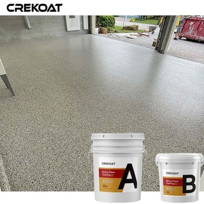 Pelapis Lantai Epoxy Resin De Foaming Tidak Berbau Mudah Dibersihkan