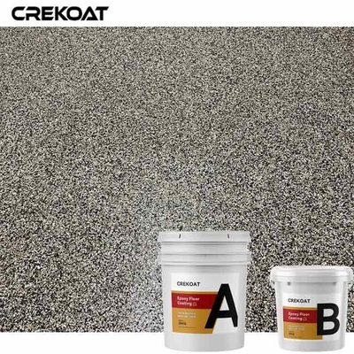 Pelapis Lantai Epoxy Resin De Foaming Tidak Berbau Mudah Dibersihkan