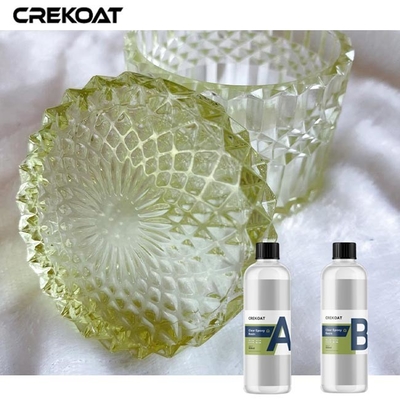 Bubble Free Liquid Casting Resin Fast Hardening Cure Time Clear Epoxy Finish Untuk Kayu Tahan UV