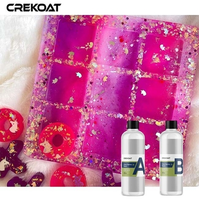 Low Odor Clear Epoxy Resin Art Untuk Kerajinan Kotak Perhiasan