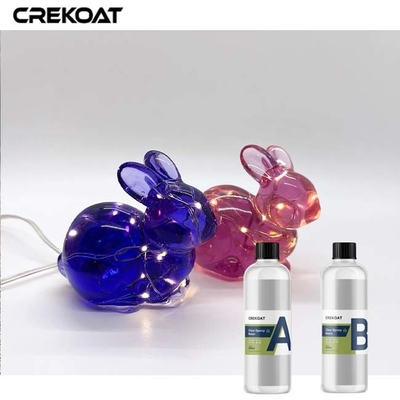 Low Odor Clear Epoxy Resin Art Untuk Kerajinan Kotak Perhiasan