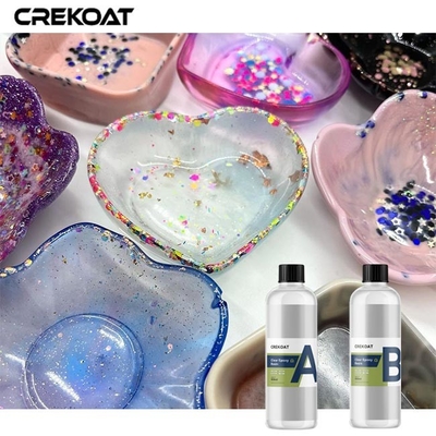 Resistensi resin casting cair ultra transparan dengan gelembung udara minimal