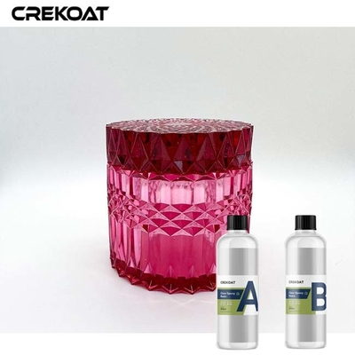 Resistensi resin casting cair ultra transparan dengan gelembung udara minimal