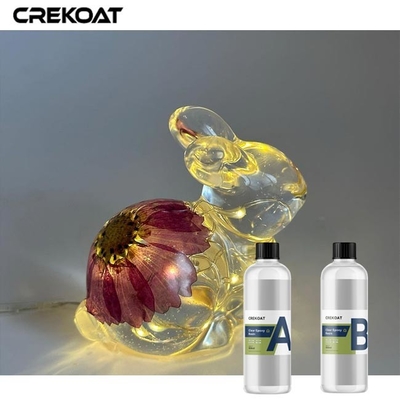 Non Toxic Crafting Super Gloss Jelas Epoxy Resin Resistensi Untuk Goresan