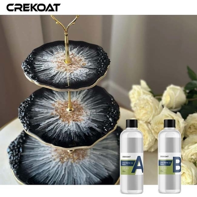 Tahan Goresan Epoxy Resin Jelas Lapisan Dan Casting Resin TDS Luar Biasa Kuat