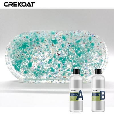 Art - Grade Resin Epoxy Jelas Untuk Celah Kayu Kompatibel Dengan Pigmen